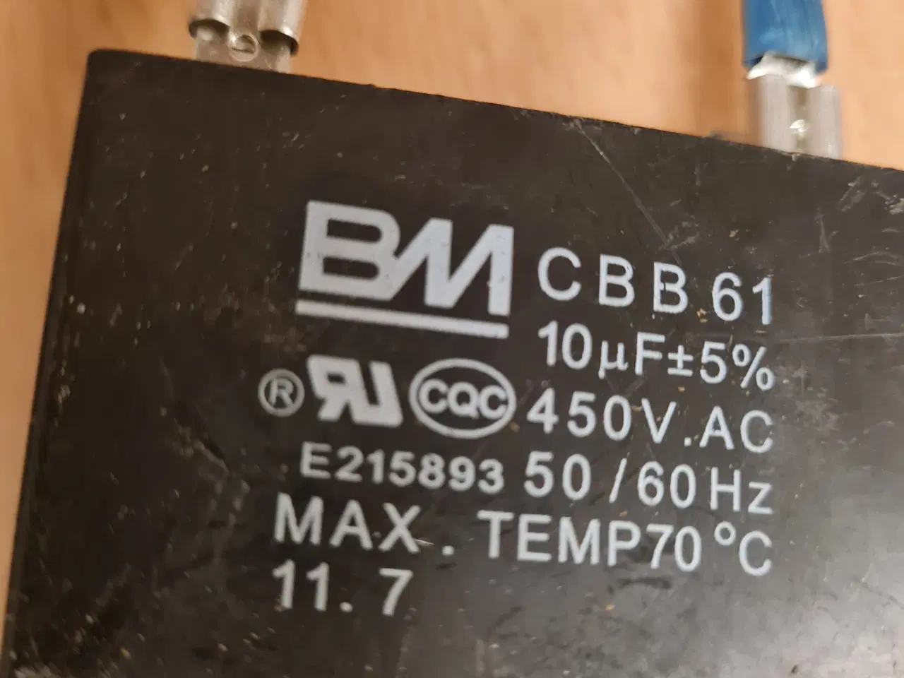 Billede 4 - Gearmotor 230 V med Kondensator NY. MeiWa