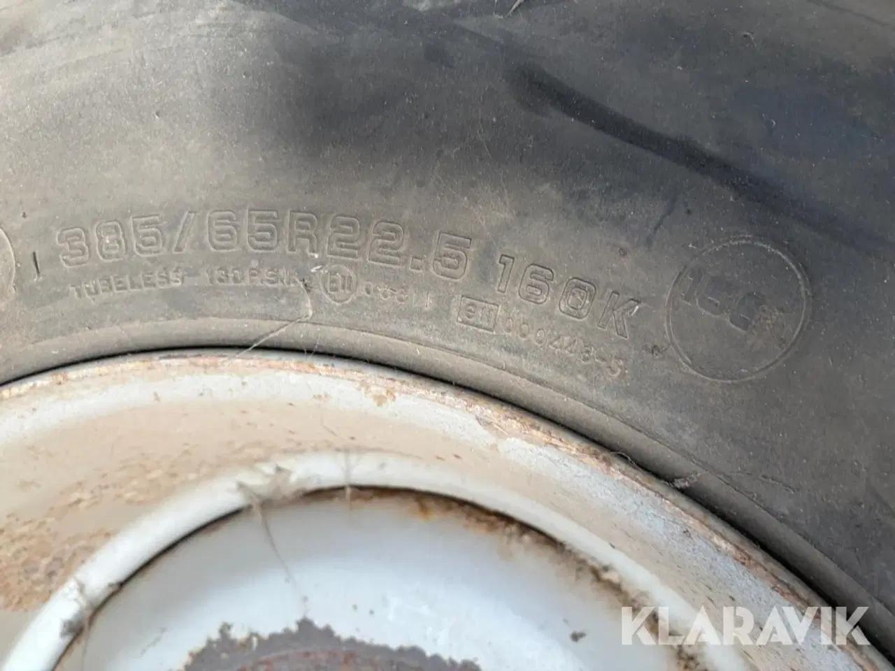 Billede 8 - Dæk med fælge Falken Hi-Steel R117 385/65R22.5 4 styk