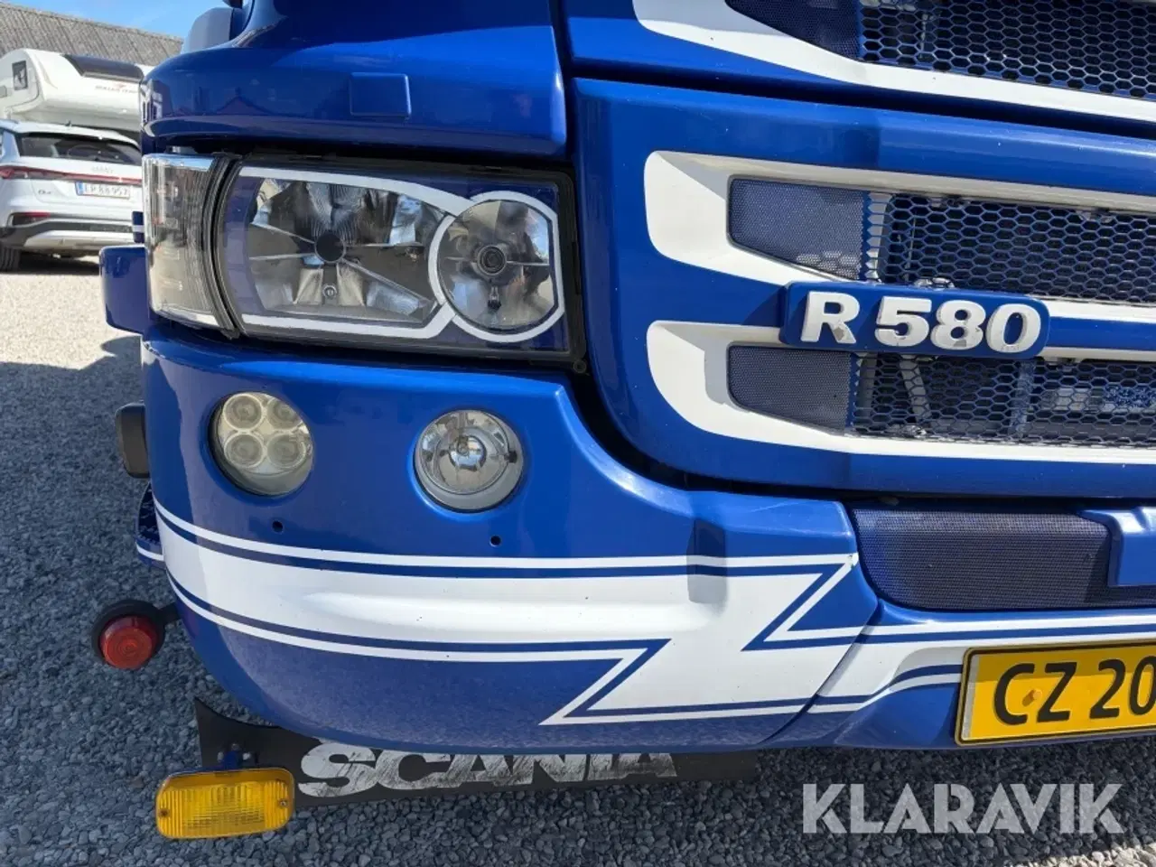 Billede 12 - Lastbil Scania R580 trækker