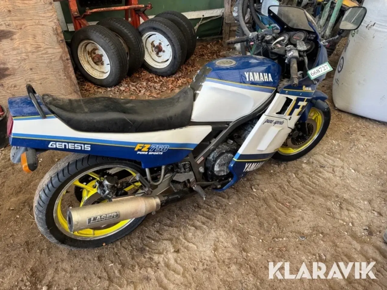Billede 1 - Motorcykel Yamaha FZ750 Genesis