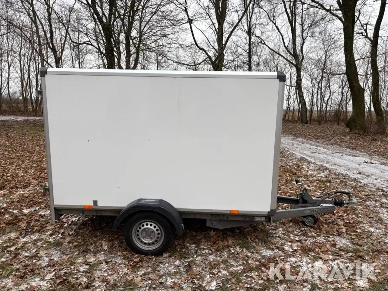 Billede 6 - Lukket trailer Variant B715C2 750 kg. med bremser