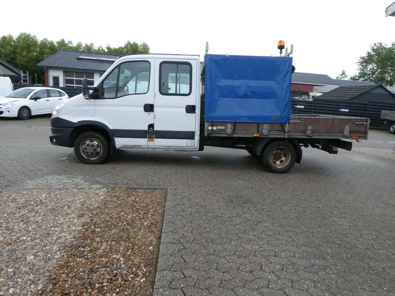 Billede 3 - Iveco Daily 3,0 35C17 Mandskabsvogn m/lad