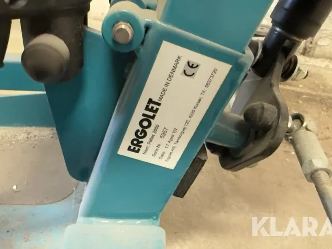 Billede 10 - Elektrisk stålift til aktiv forflytning Ergolet Pallas 2000