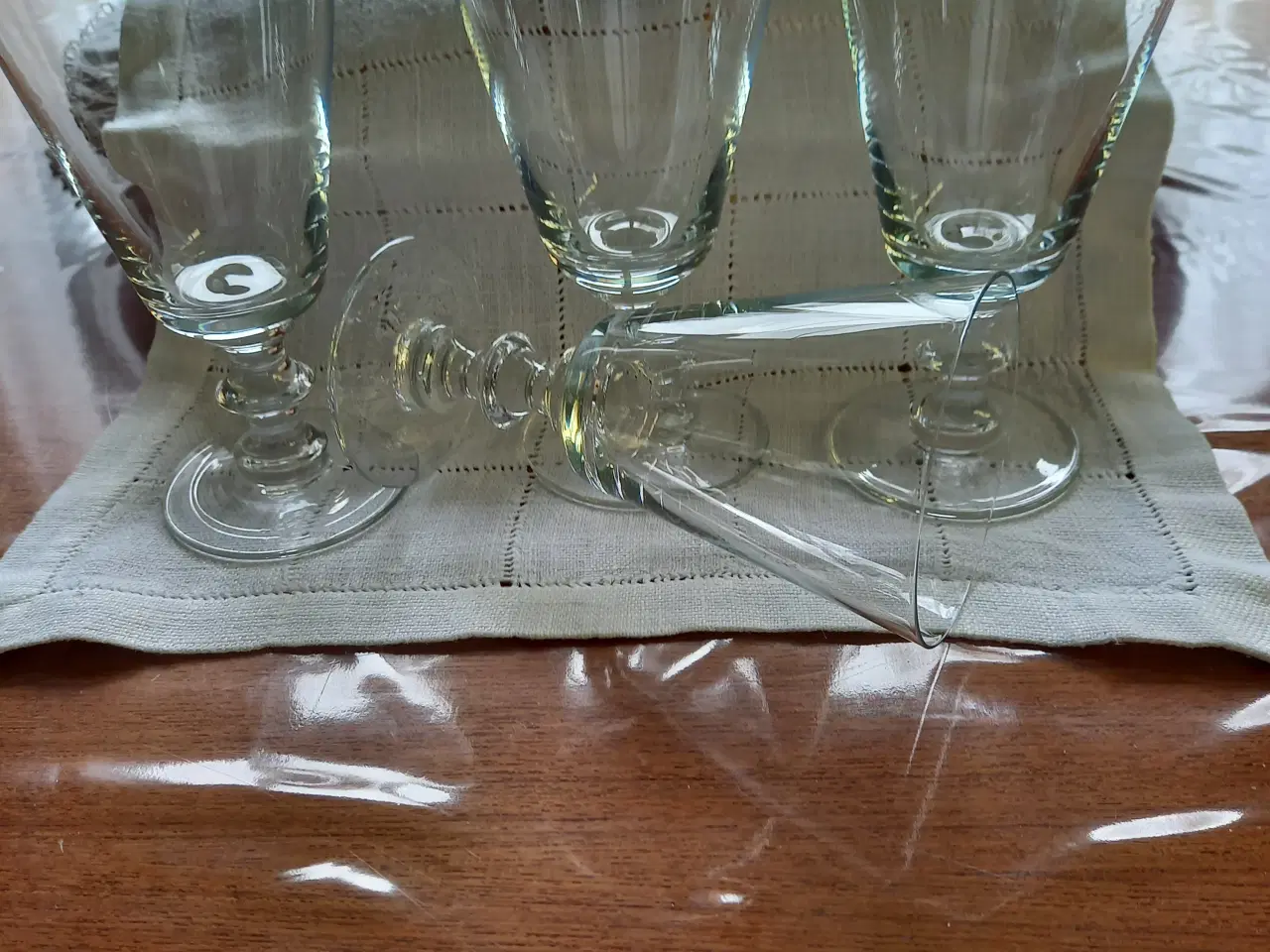 Billede 1 - Antikke vinglas 