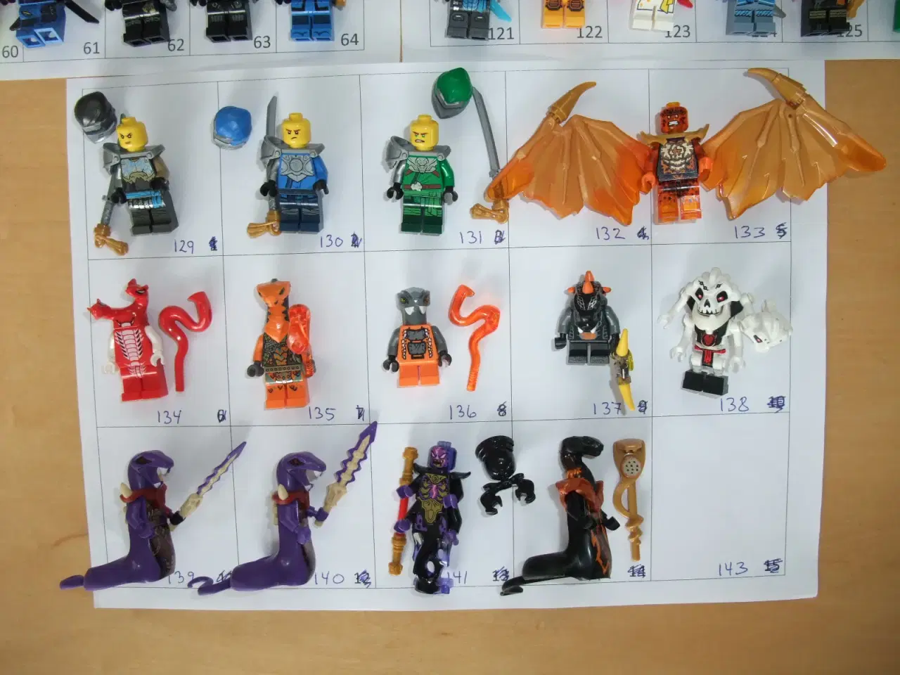 Billede 7 - Lego Ninjago Figurer 