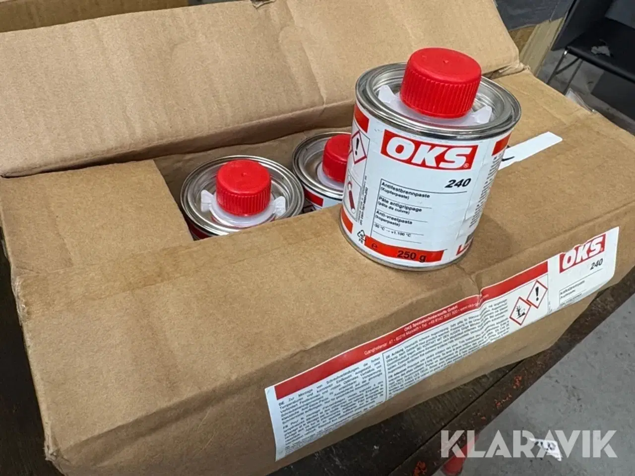 Billede 1 - Smører / glide middel Oks 240 - 20 styks