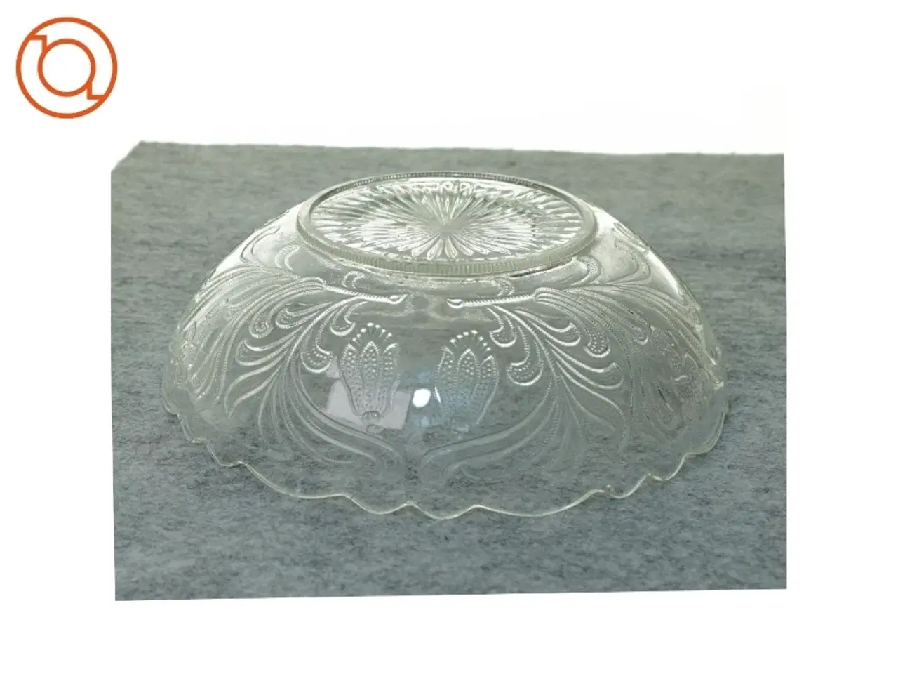 Billede 2 - Glasskål (str. 21 x 6 cm)