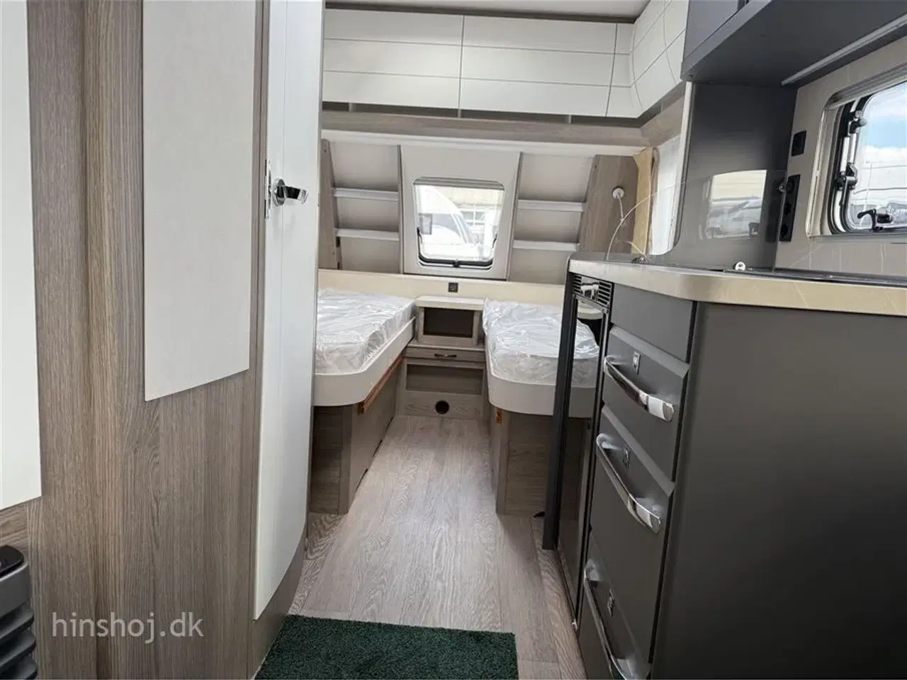 Billede 6 - 2026 - Hobby On Tour 460 DL   Dejlig rejsevogn med enkelsenge fra Hinshøj Caravan