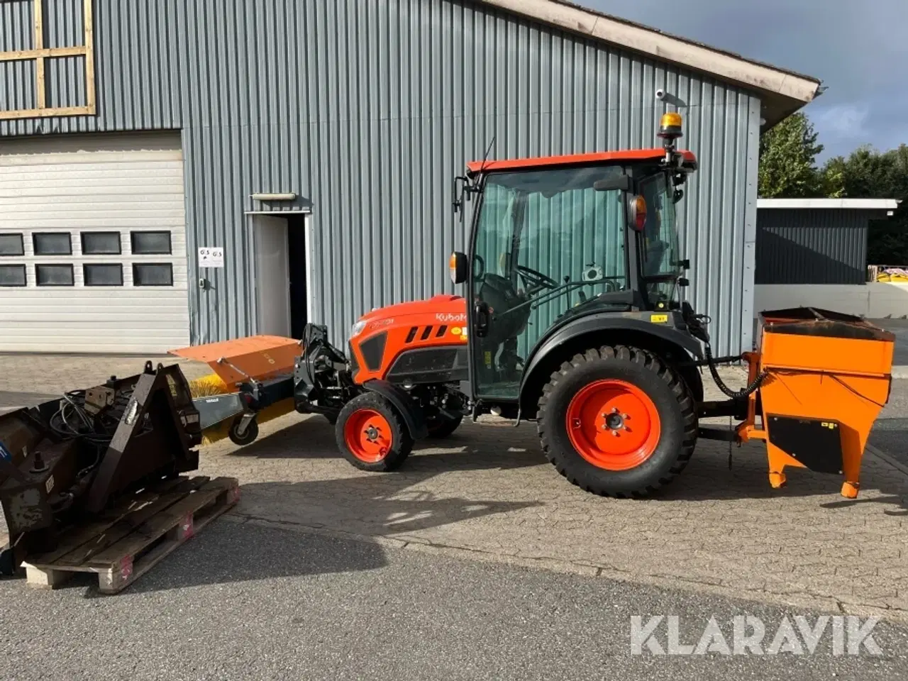 Billede 2 - Traktor Kubota LX401 kompakt med diverse udstyr