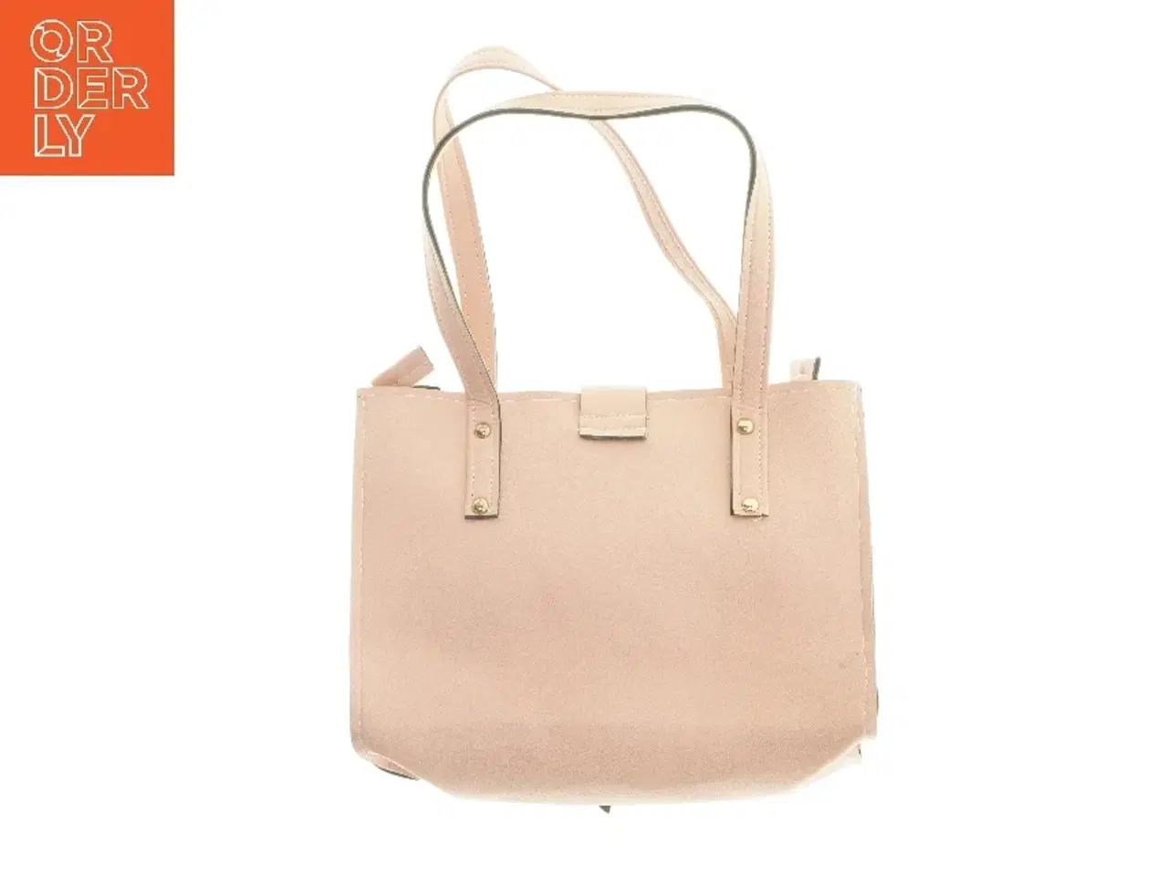 Billede 4 - Lyserød håndtaske fra Zara (str. 30x25 cm)