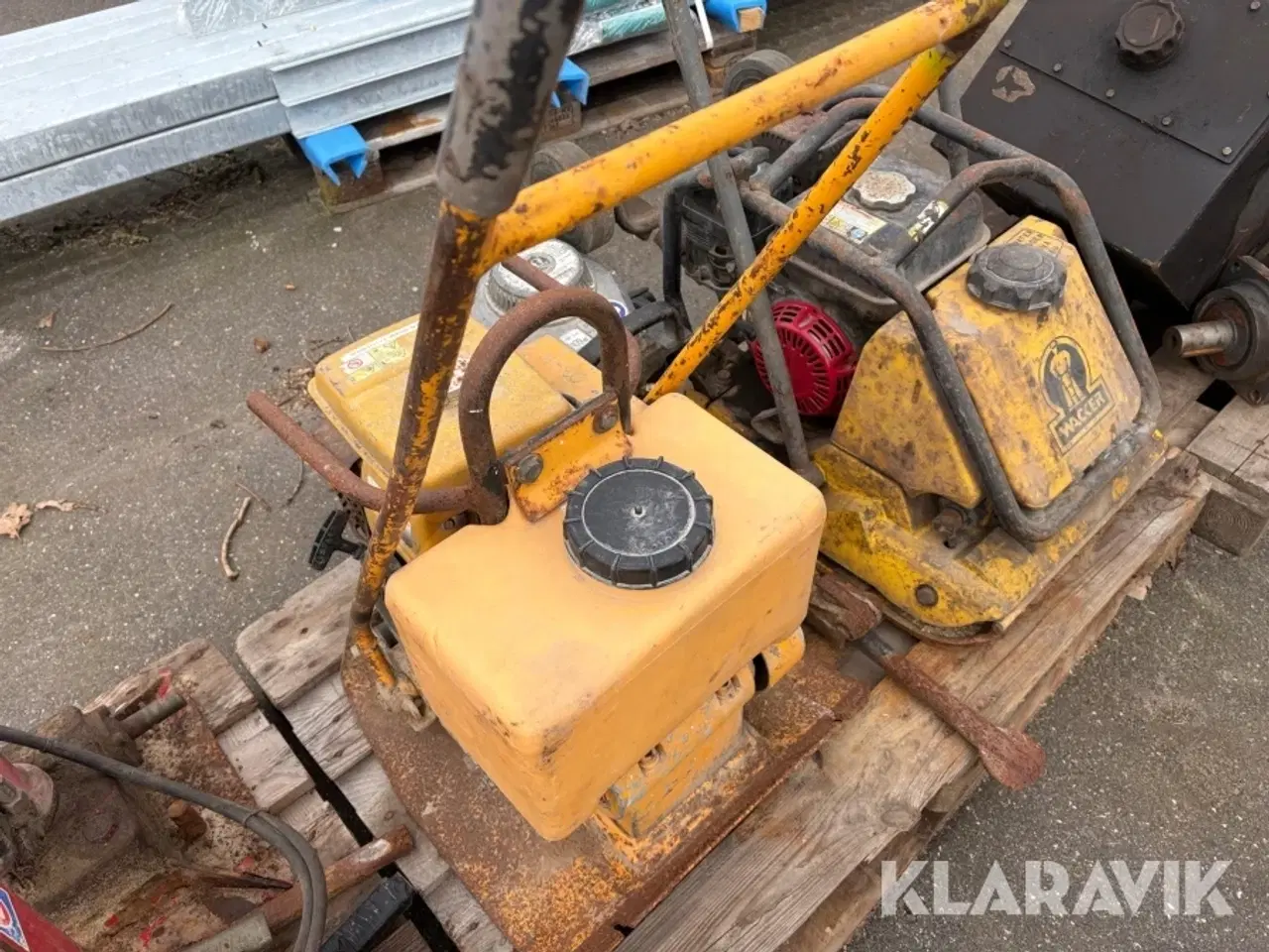 Billede 3 - Pladevibrator + Betonhammer Waker + Dynapac