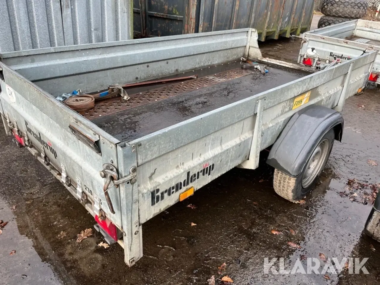 Billede 3 - Anhængere til personbiler Brenderup 2300 Smed manuel tip