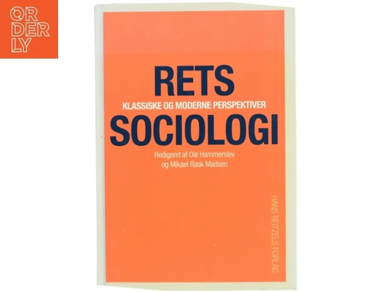 Billede 1 - Retssociologi : klassiske og moderne perspektiver (Bog)