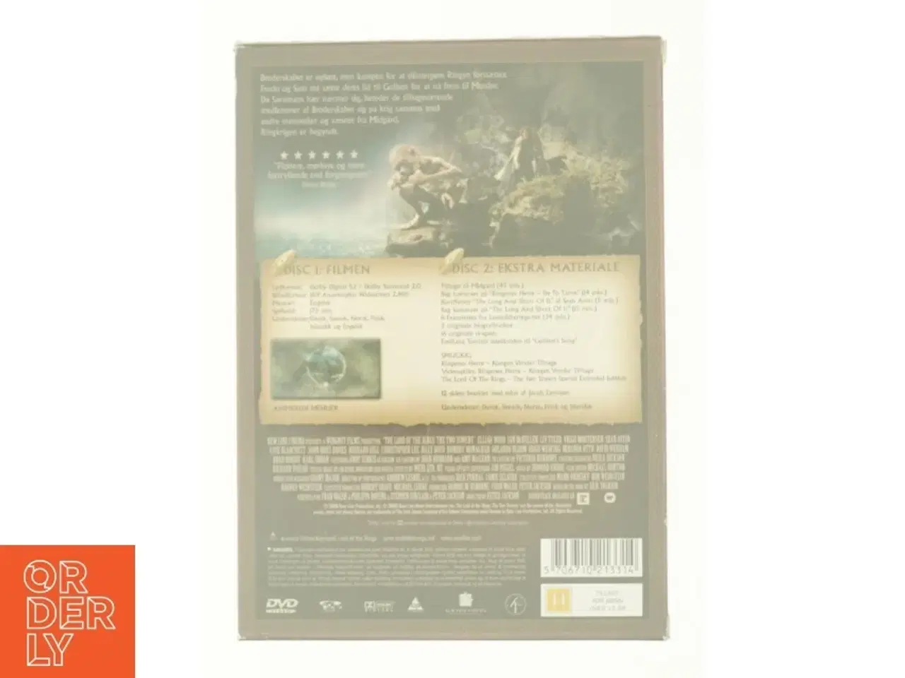 Billede 2 - Lord of the Rings 2: The Two Towers fra DVD