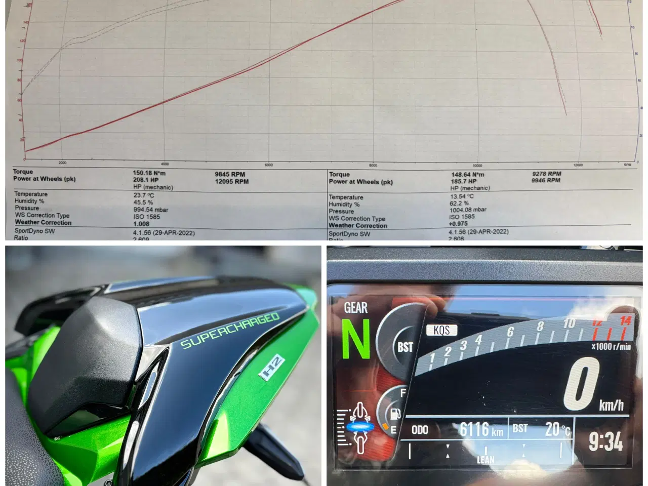 Billede 9 - Kawasaki ZH2 ekstra udstyr 
