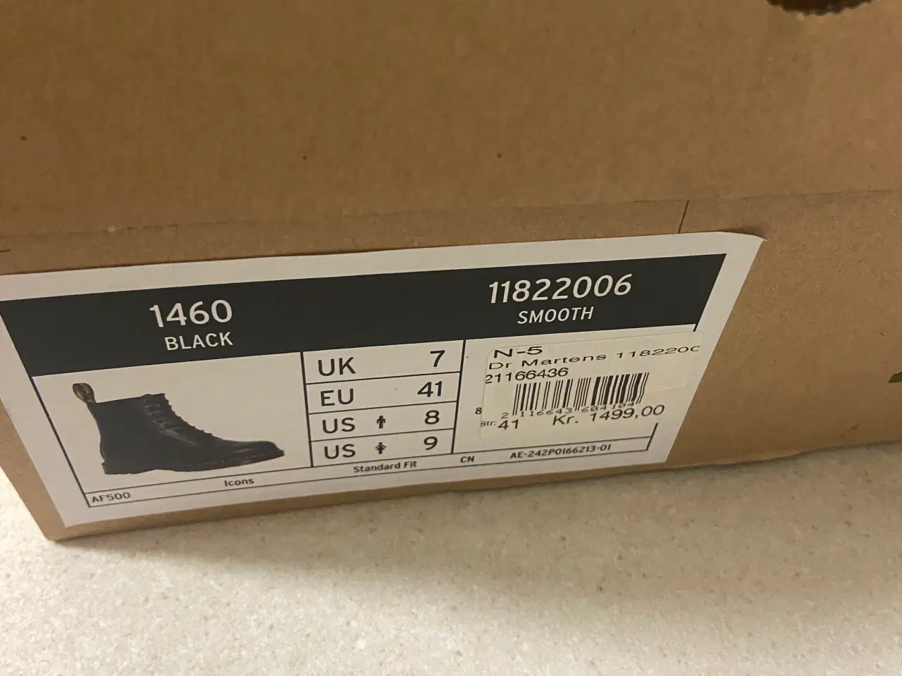 Billede 5 - Dr. Martens 1460 smooth leather støvler 