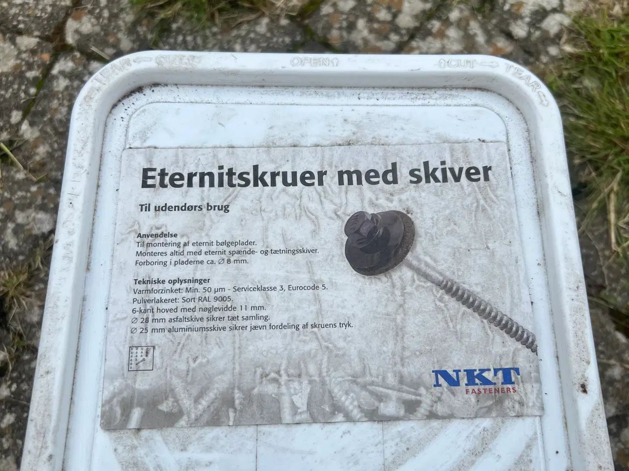 Billede 2 - Eternitskruer / tagskruer ca.300 stk.