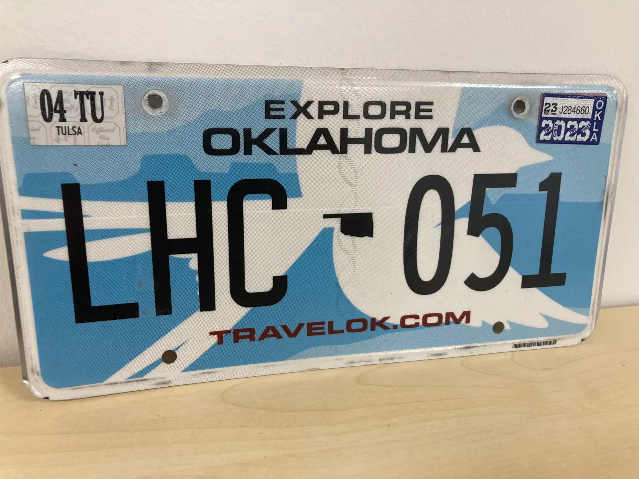 Billede 3 - Oklahoma US nummerplade 