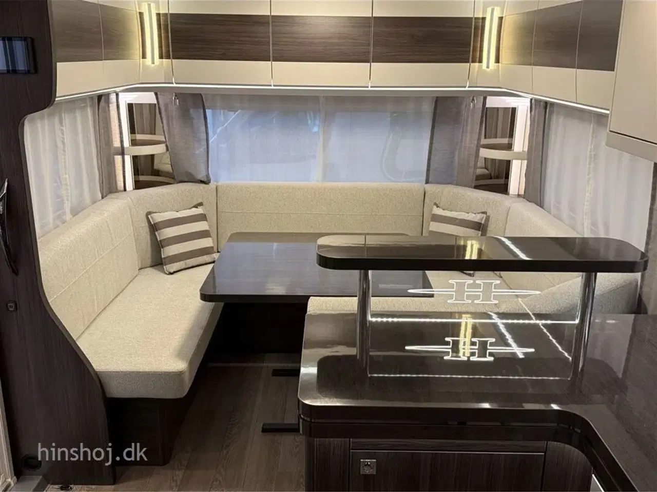 Billede 4 - 2026 - Hobby Prestige 620 CL Lækker Hobby med enkelsenge og sengeudvidelse fra Hinshøj Caravan