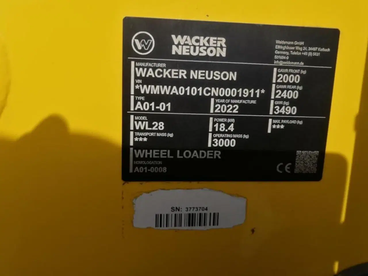 Billede 28 - Wacker Neuson WL28