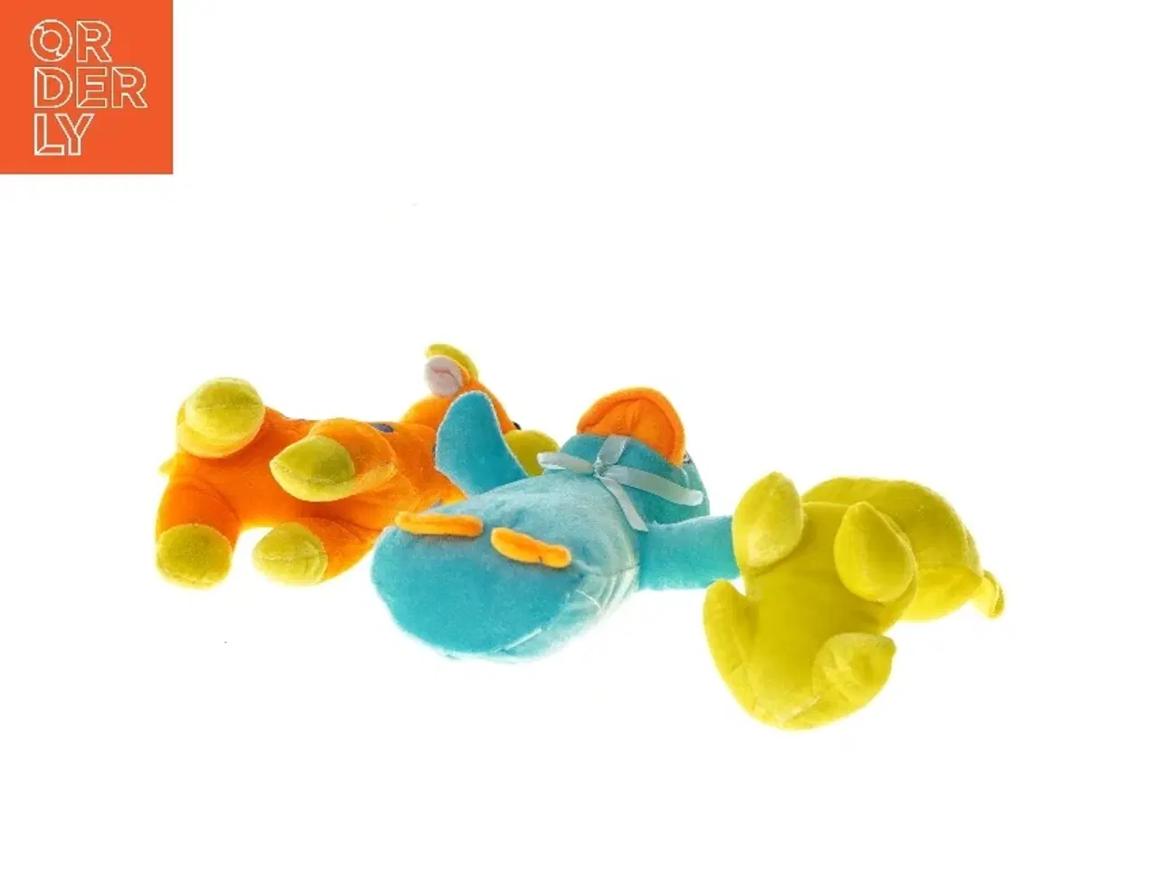 Billede 2 - Sæt af tøjdyr (str. 20 cm)