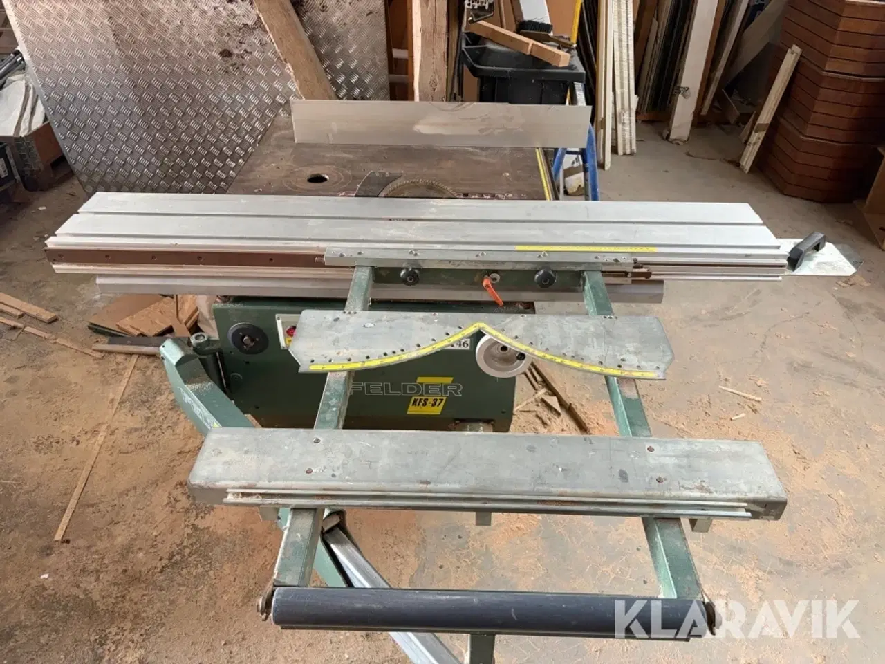 Billede 5 - Formatsav Felder KFS-37 med fræser