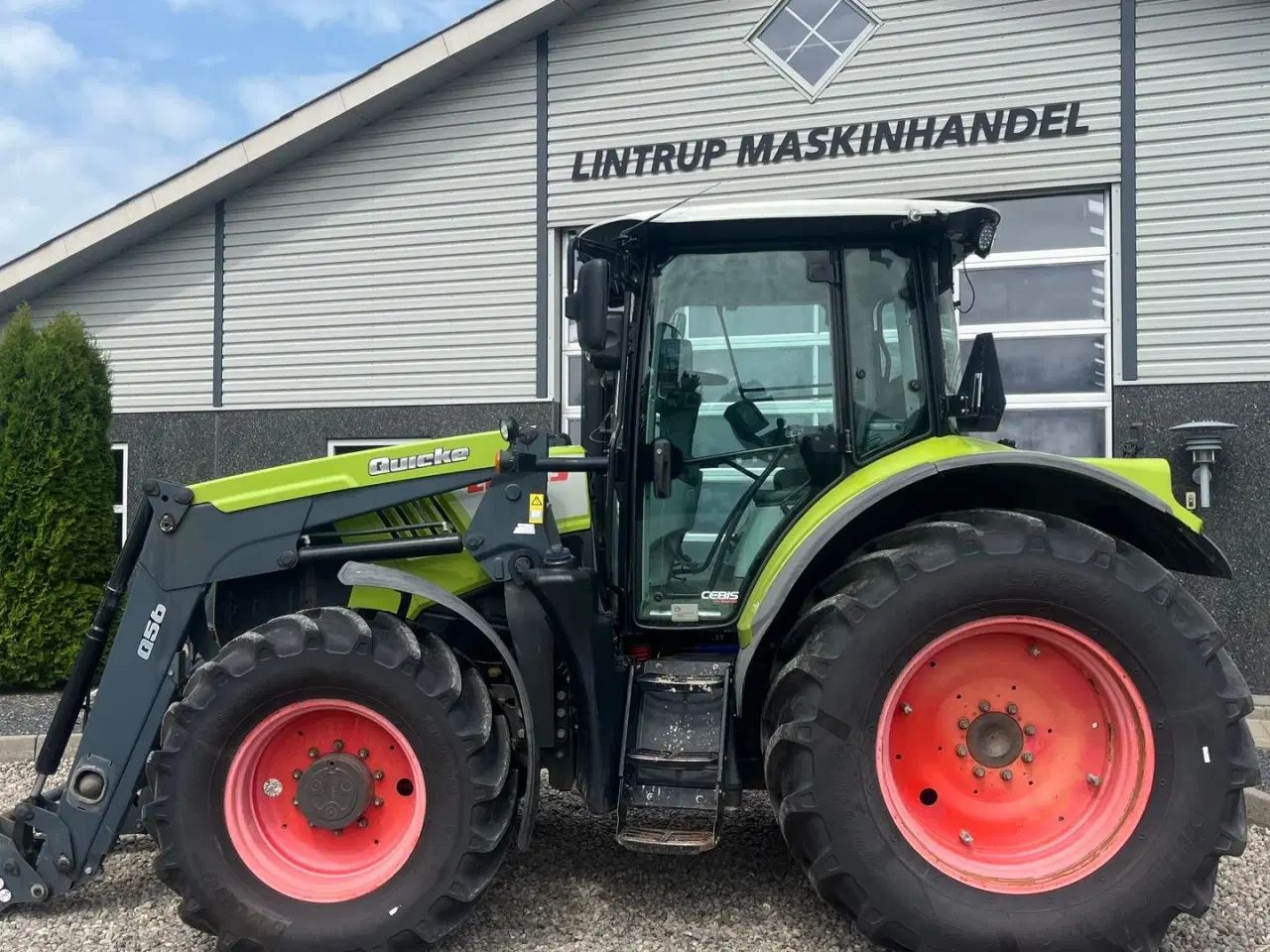Billede 11 - CLAAS ARION 550 CEBIS Med frontlæsser og frontlift