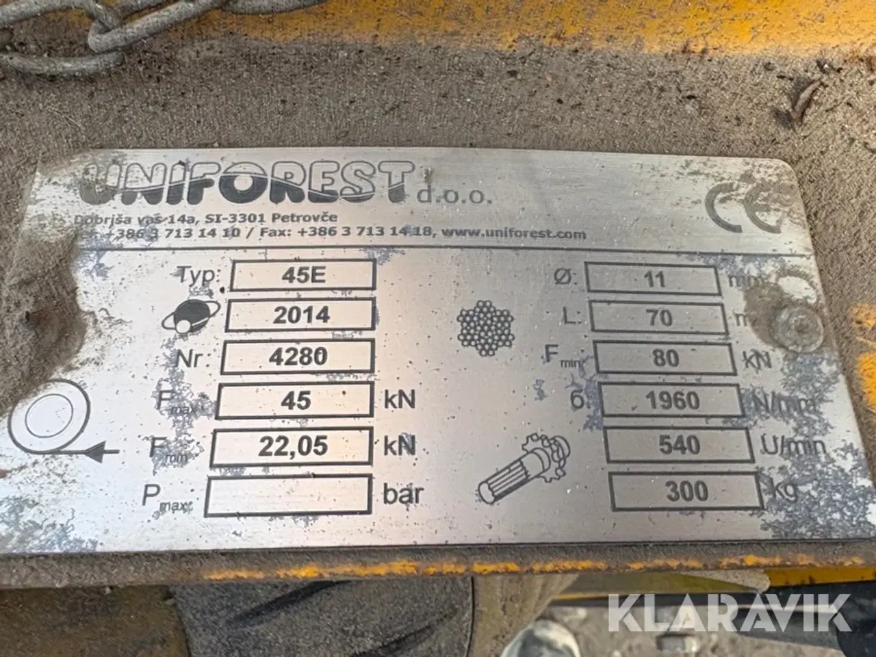 Billede 5 - Skovspil Uniforest 45E