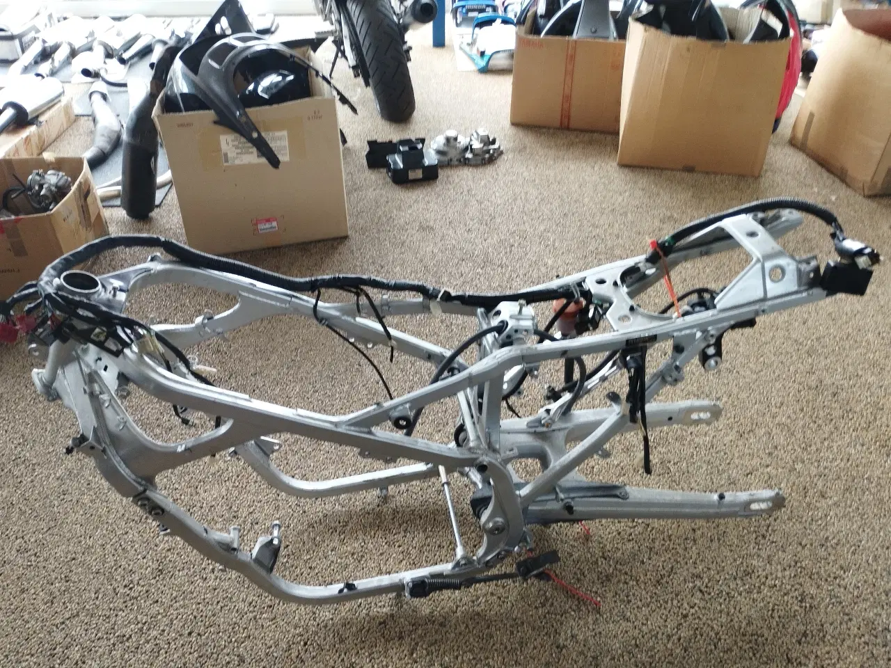 Billede 1 - Honda årgang 1988, VF 1000F ( se under kommmentar)