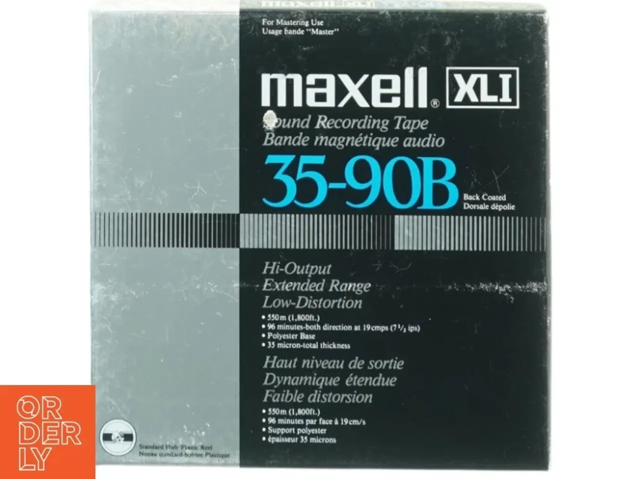 Billede 1 - Maxell XL II 35-90B lydbånd (str. 19 x 19 x 1 cm)