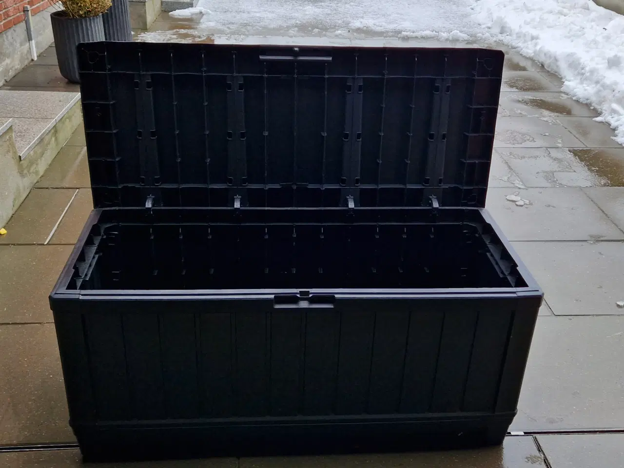 Billede 2 - 2 Hyndebokse med trælook 