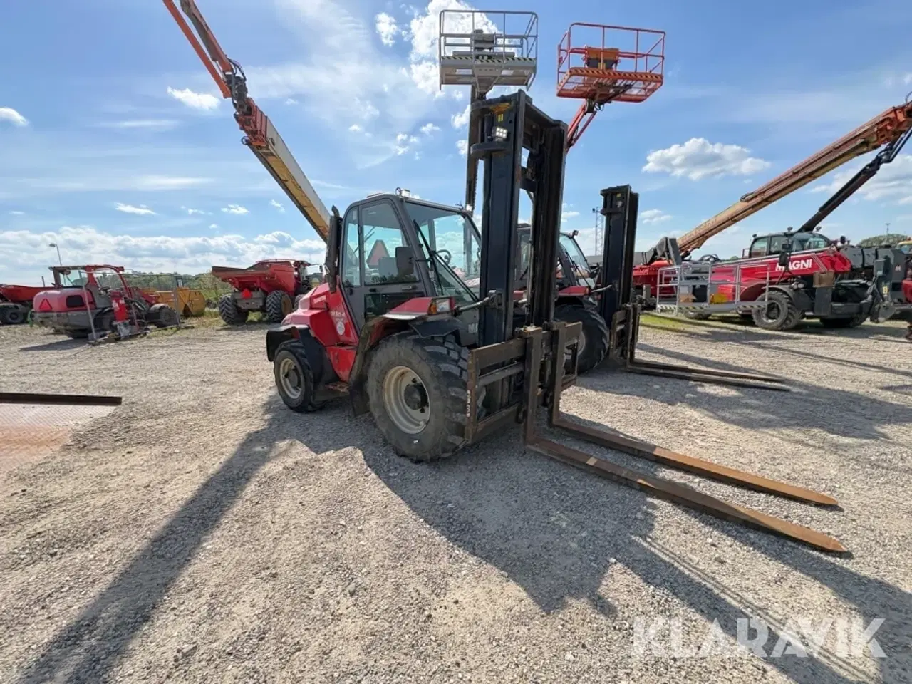 Billede 9 - Gaffeltrucks Manitou M50-4 2 styk