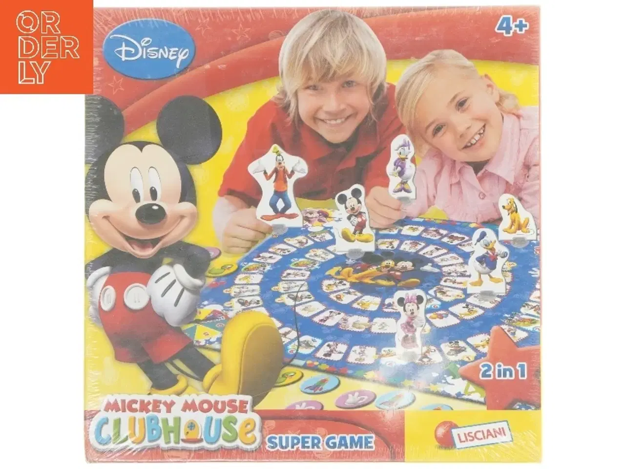 Billede 1 - Mickey Mouse Clubhouse brætspil fra Disney (str. 25,5x25,5 cm)