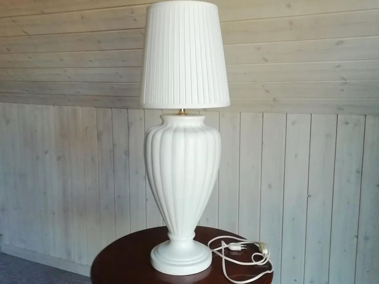 Billede 9 - Herskabelig Bordlampe med volume. Gaveide?