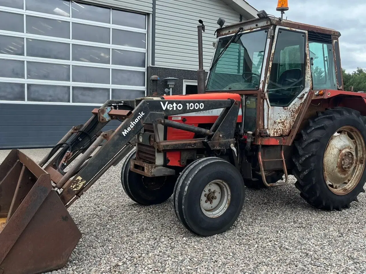 Billede 2 - Massey Ferguson 690 Speedshift med frontlæsser