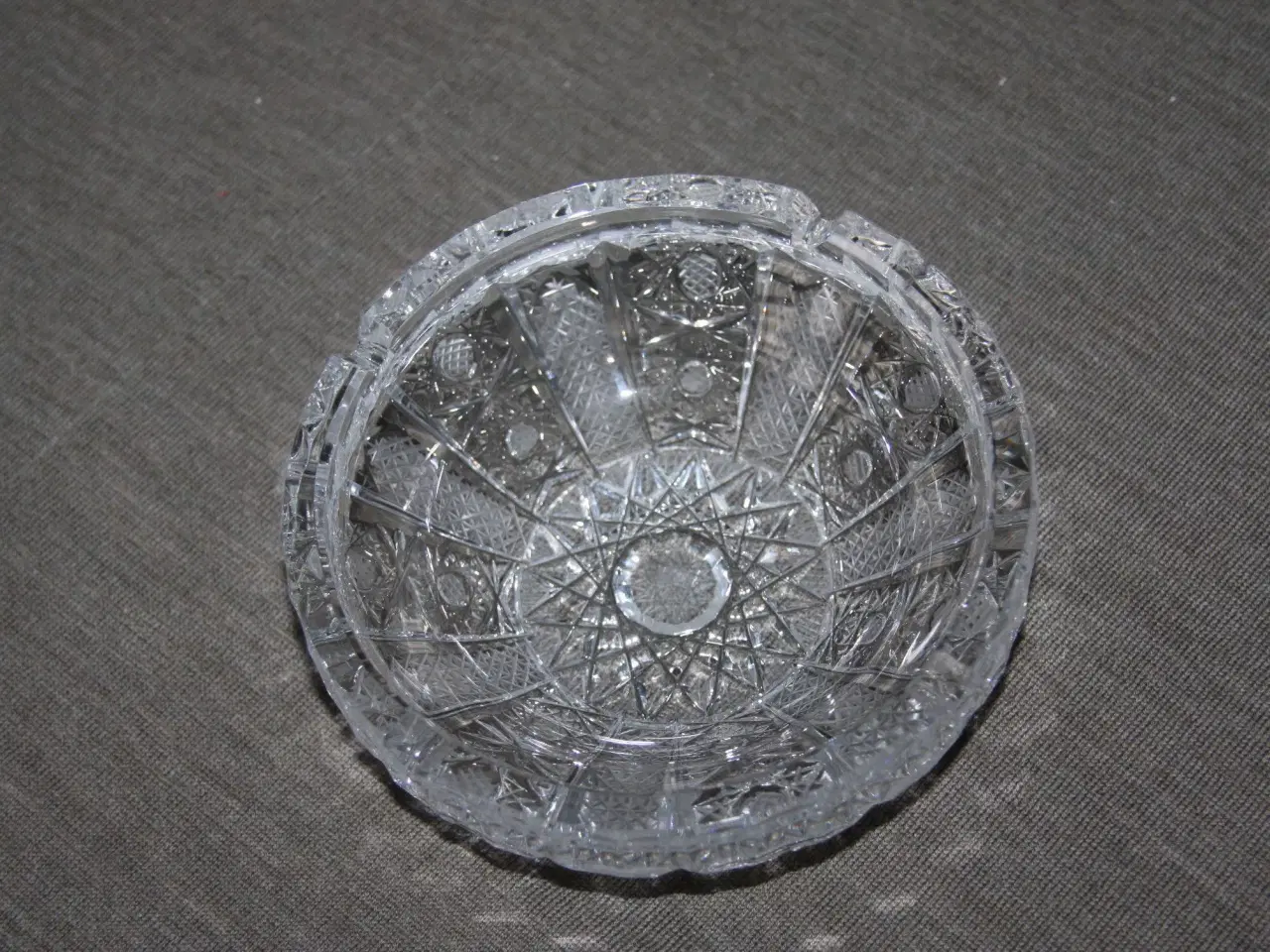 Billede 2 - Krystal kurv højde 10 cm