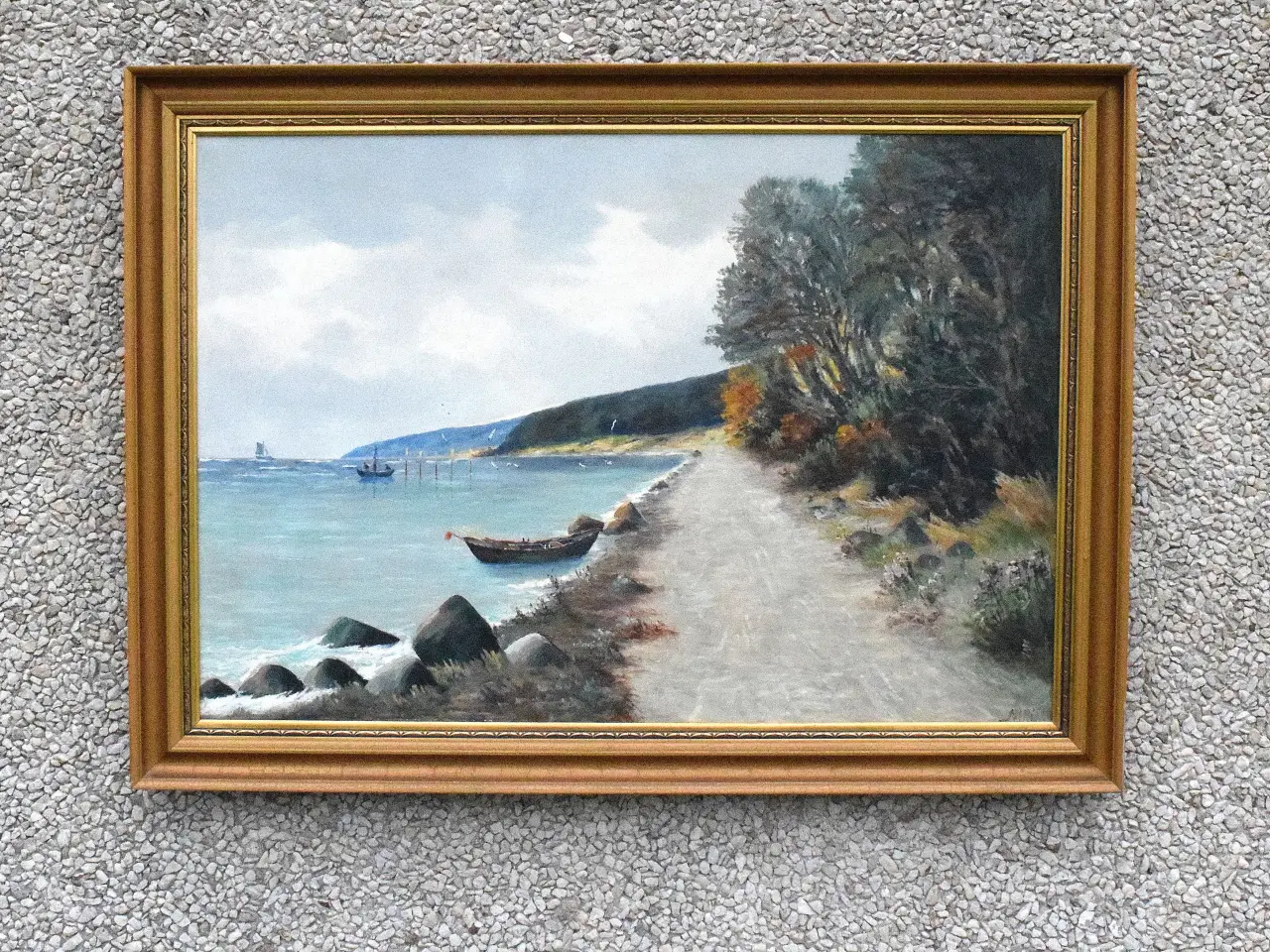 Billede 4 - Maleri af  Mols-maleren N. K. Nielsen