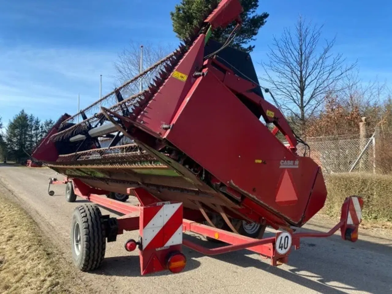 Billede 4 - Case 22" med Rapsforsats 