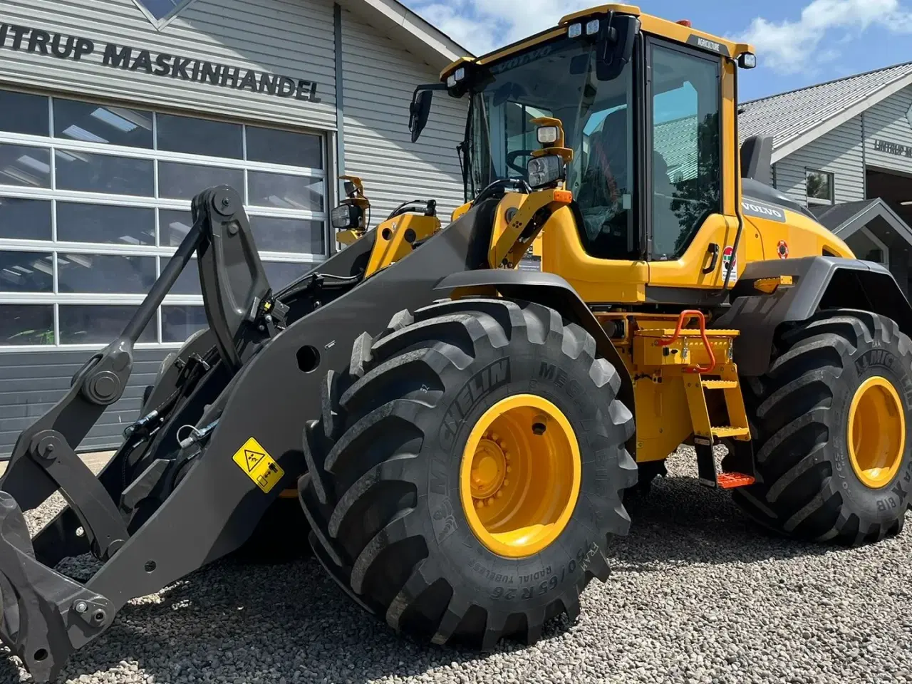 Billede 7 - Volvo L90H H2 AGRICULTURE Dansk-maskine, Co-Pilot, LANG-BOM & med 750mm Michelin MEGA X BIB hjul.