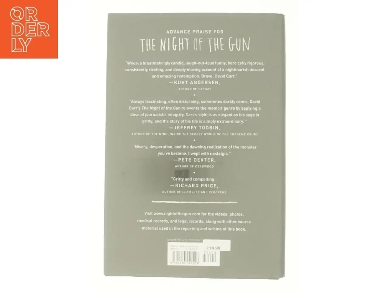 Billede 3 - The Night of the Gun af David Carr (Bog)