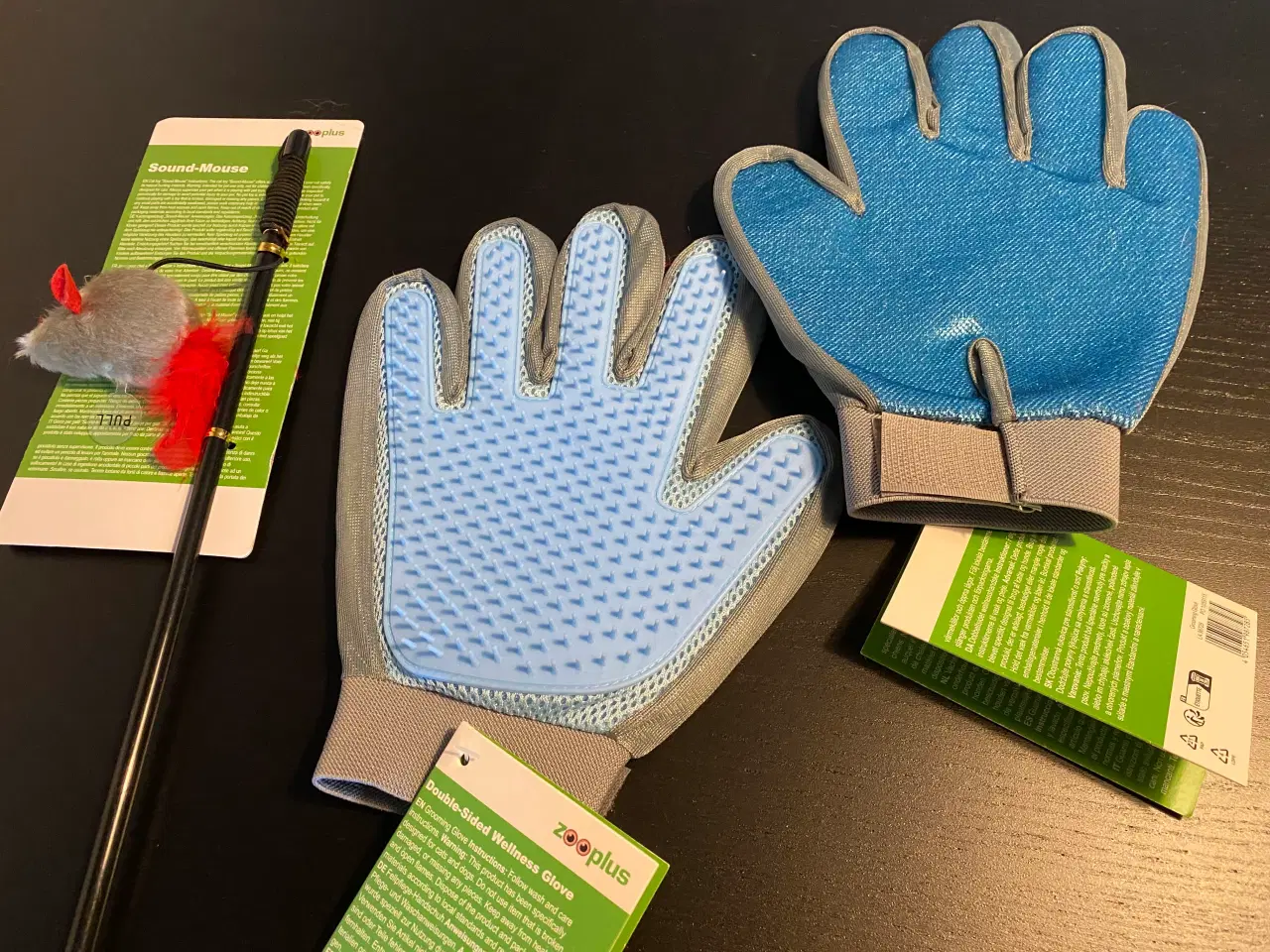 Billede 2 - Forskellige katteting; filter, legetøj, handske