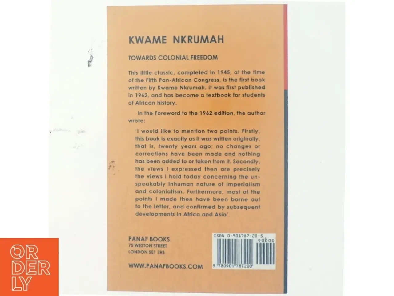 Billede 3 - Towards Colonial Freedom af Kwame Nkrumah (Bog)