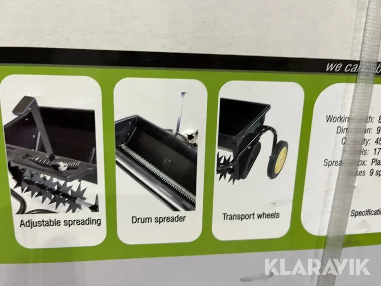 Billede 8 - Planer og Plænelufter /Gødningspreder Trolla 12002-12011