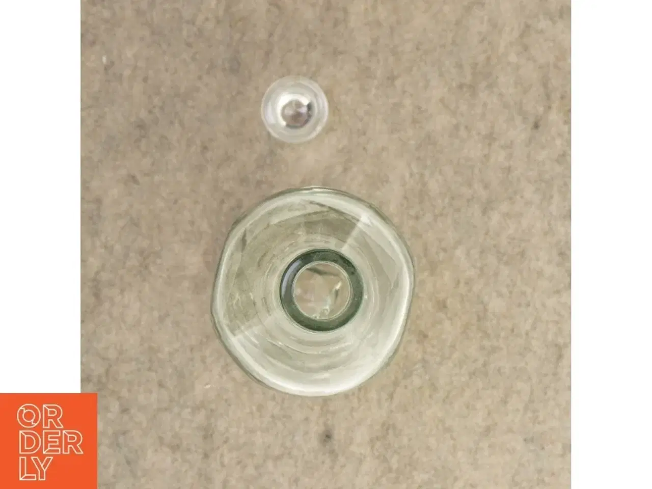Billede 2 - Glasflaske (str. 32 x 8 cm)