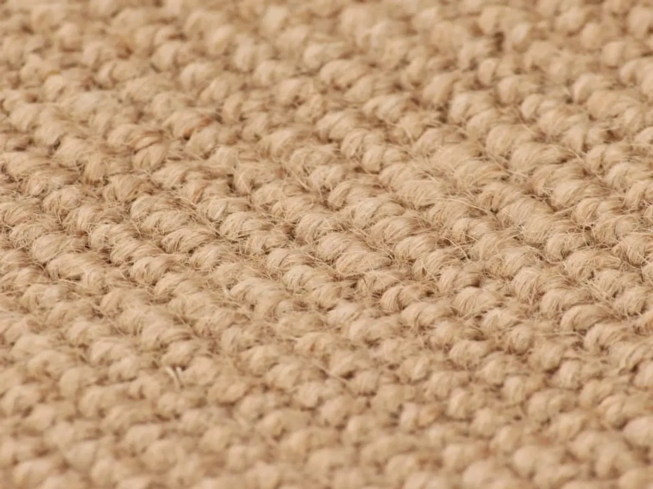 Billede 3 - Gulvtæppe med latexbagside 200x300 cm jute