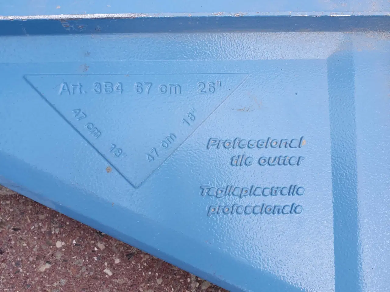 Billede 6 - Sigma 3B4 fliseskærer 67 cm.