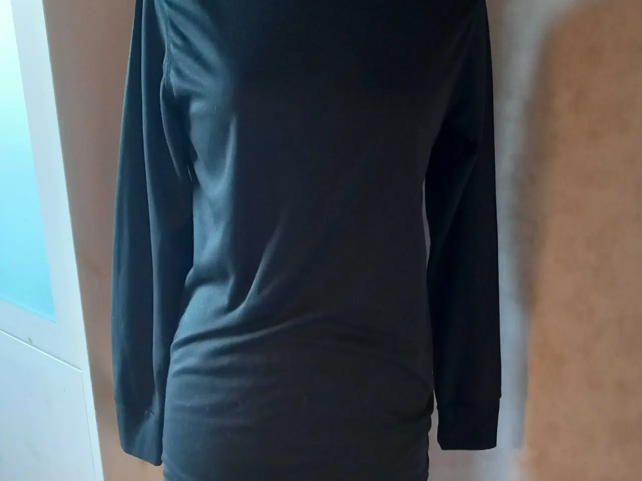 Billede 1 - Coop sort langærmet skiundertrøje, størrelse S