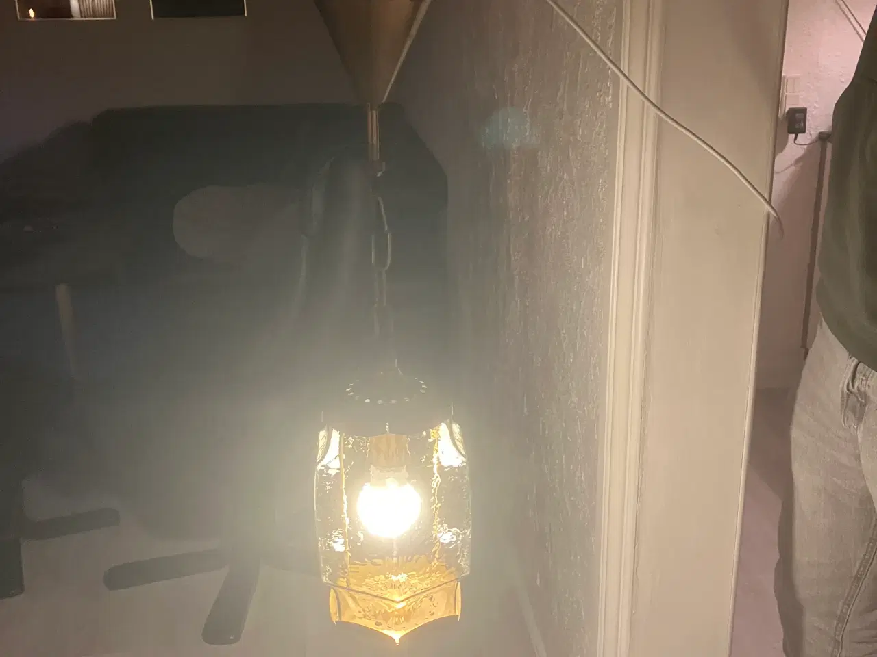 Billede 1 - Vintage loftlampe 