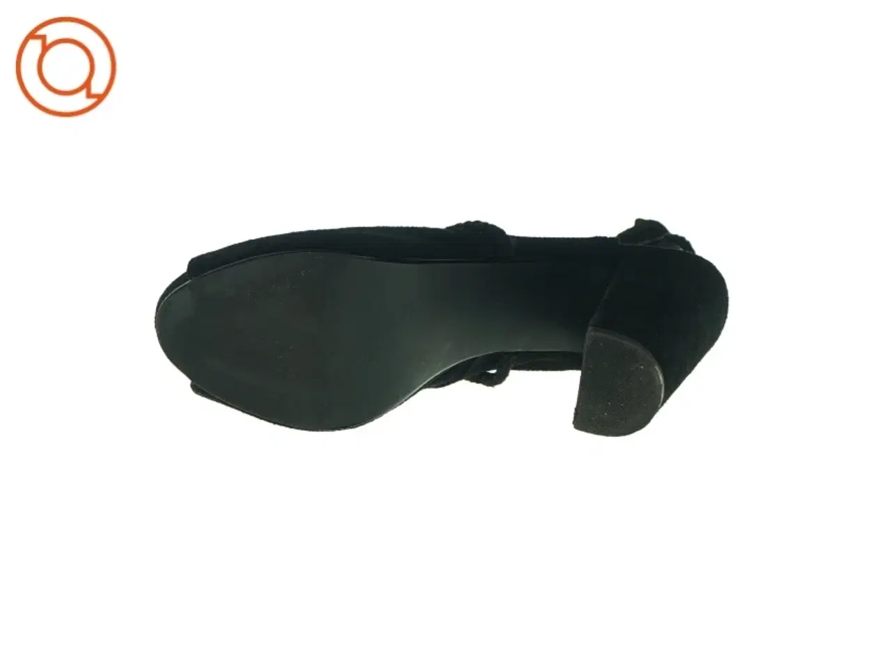 Billede 2 - Høj hæle i ruskind fra H&M (str. 38)