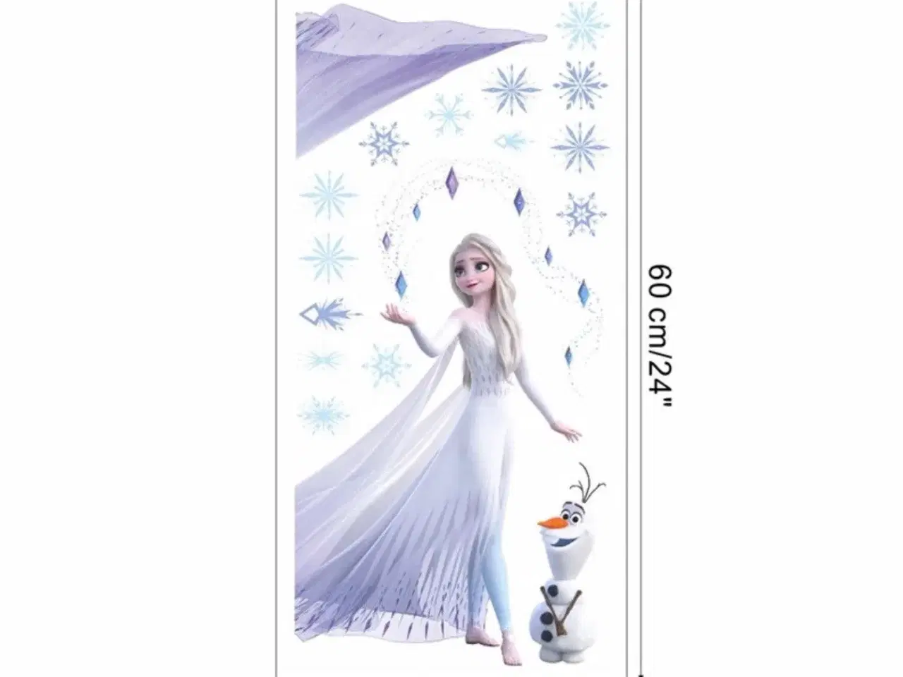 Billede 4 - Frost wallstickers med Elsa fra Frost